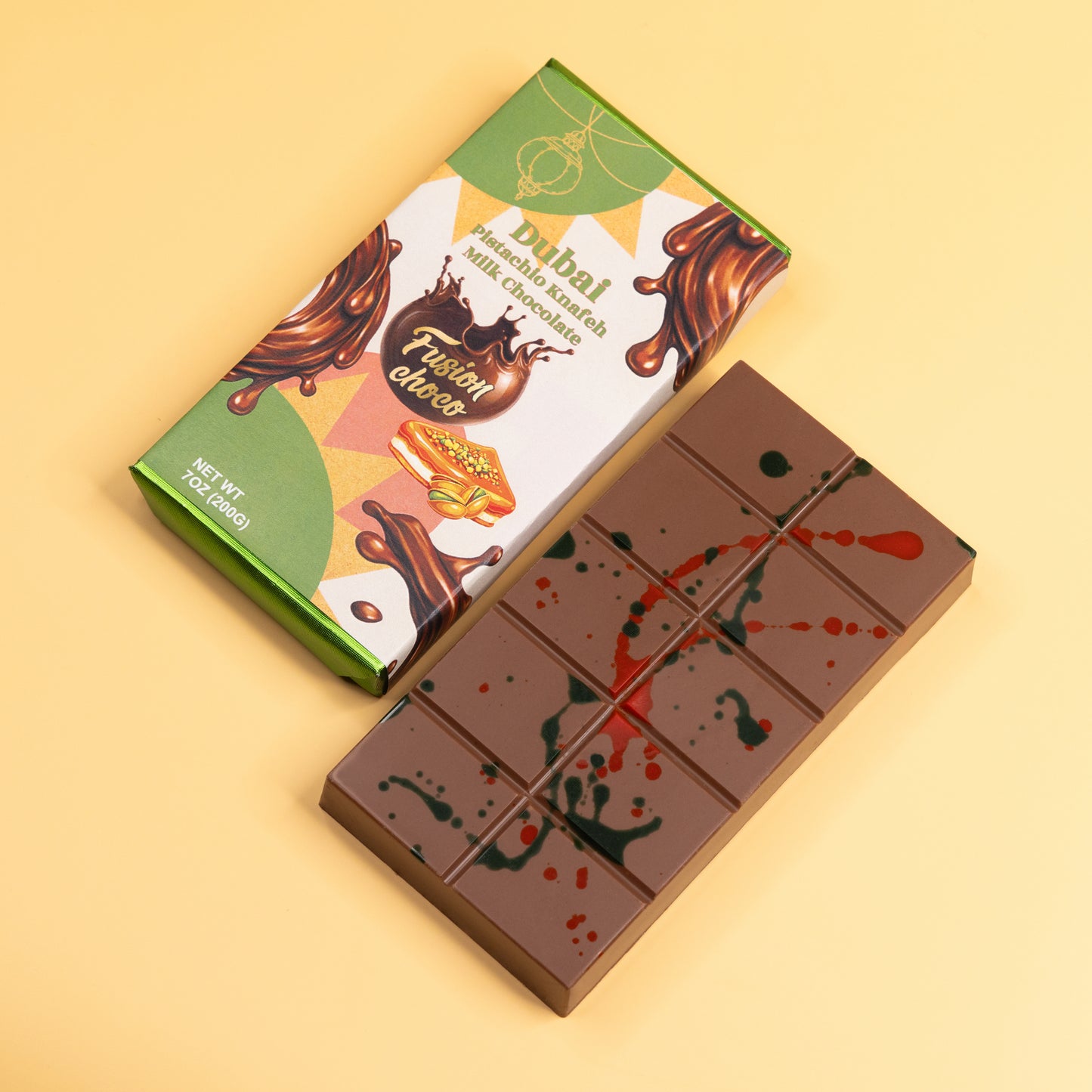 Dubai Pistachio Milk Chocolate 7oz