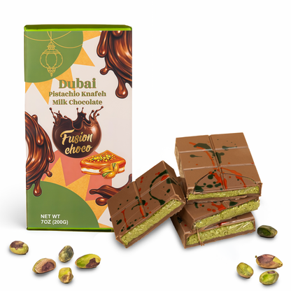 Dubai Pistachio Milk Chocolate 7oz